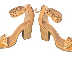 Qupid Chunky Heels, Size 7